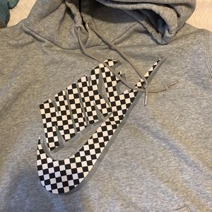 Men’s Nike Checkered Logo Hoodie XL